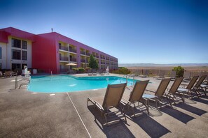 Seasonal outdoor pool