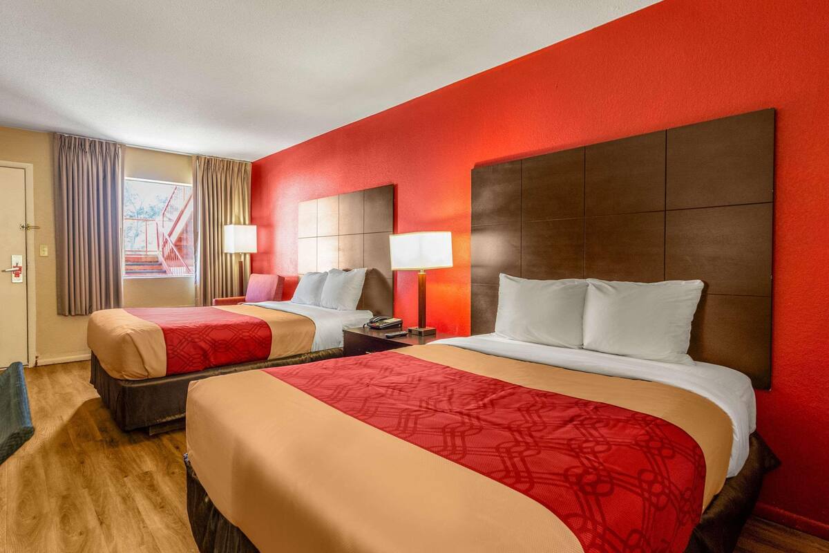 WiFi (free), alarm clocks, bed sheets