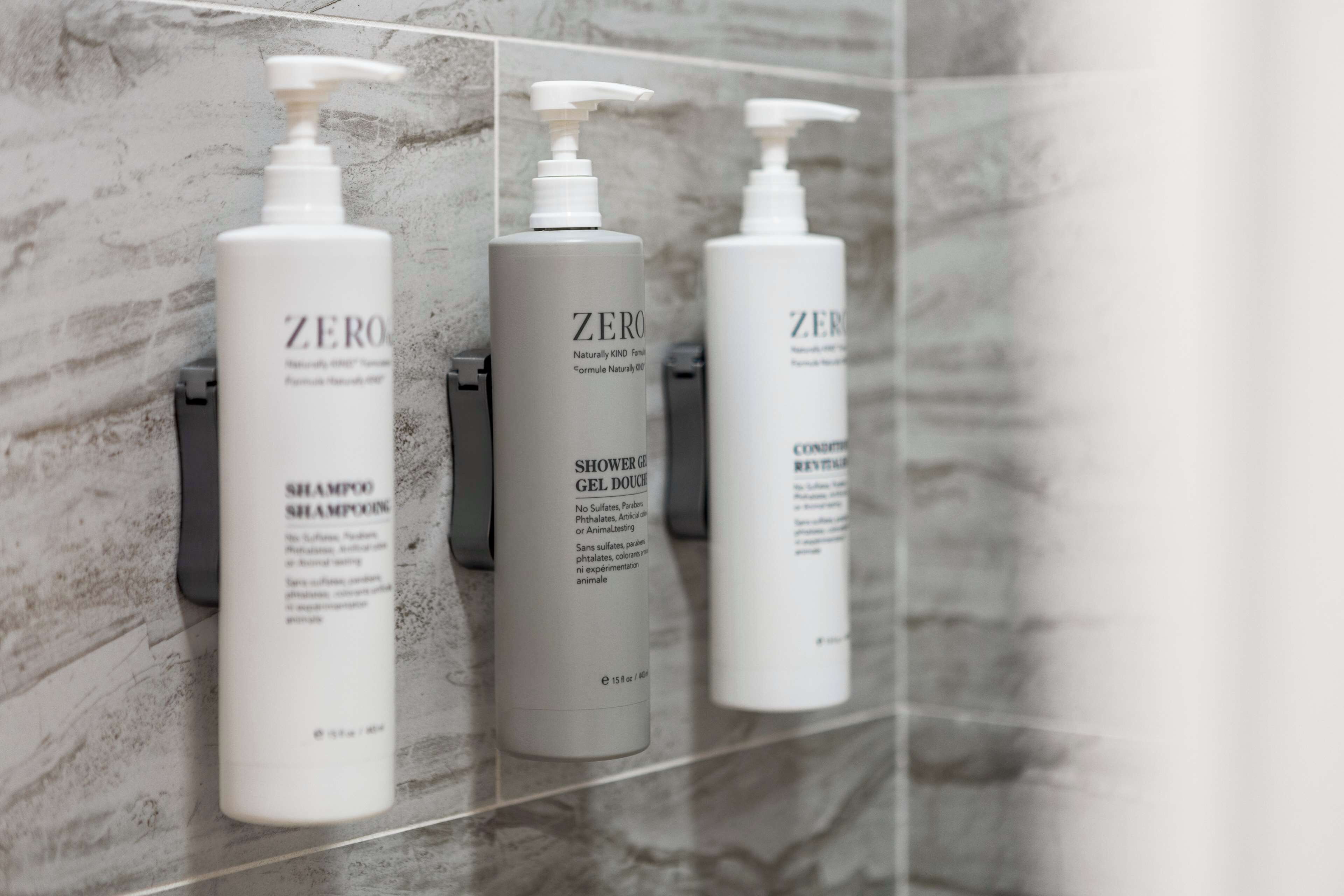 free toiletries, hair dryer, towels, soap