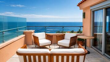 Suite, Sea View (Yaktsa) | Premium bedding, minibar (some free items), in-room safe, desk