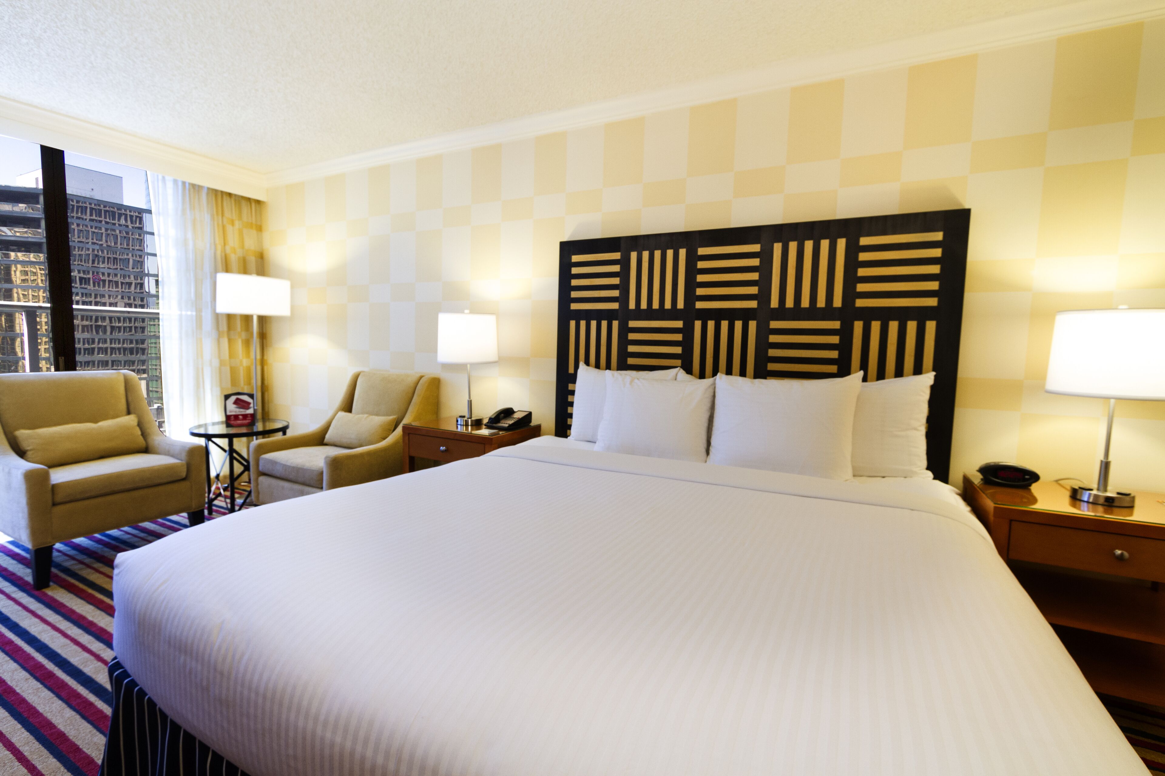 Room, 1 King Bed (Cityside) | Premium bedding, in-room safe, desk, laptop workspace