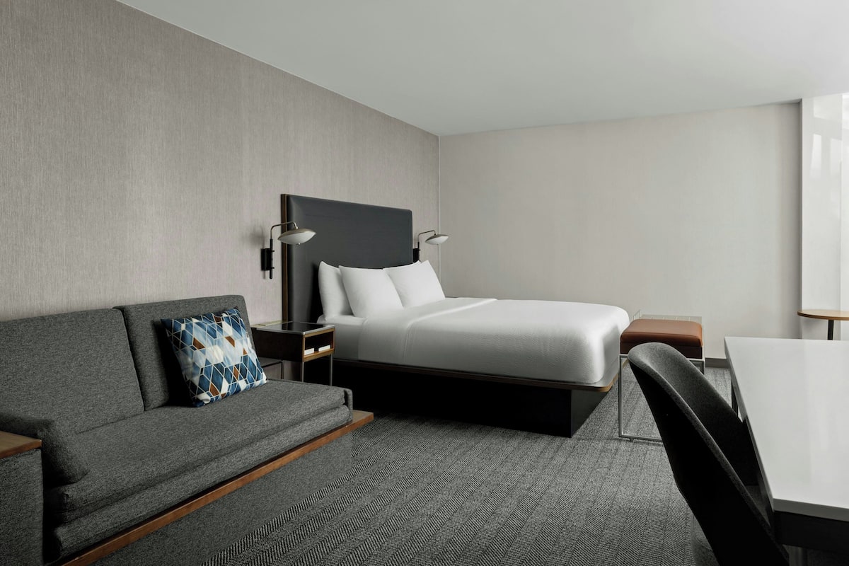 Room, 1 King Bed with Sofa bed | In-room safe, iron/ironing board, free cribs/infant beds, free WiFi