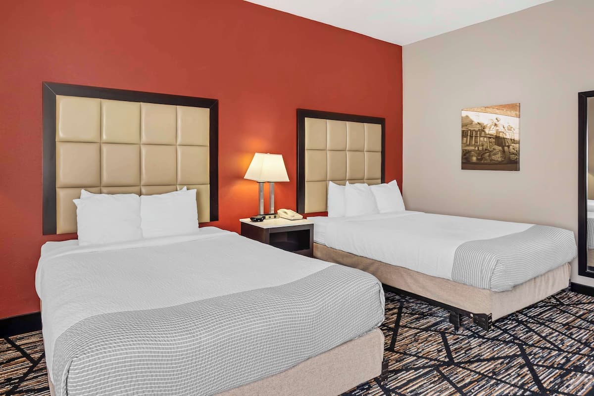 Standard Room, 2 Queen Beds, Accessible, Refrigerator & Microwave | Individually furnished, desk, laptop workspace, blackout curtains