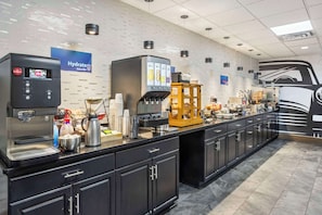 Free daily full breakfast