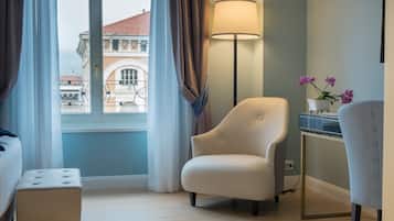 Couette en duvet d'oie, mini-bar avec articles gratuits