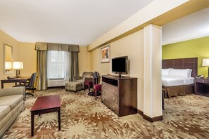Premium Room, 1 King Bed with Sofa bed, Refrigerator & Microwave | Desk, laptop workspace, iron/ironing board, free WiFi