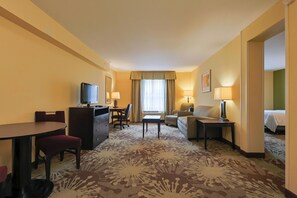 Suite, Multiple Beds, Non Smoking | 1 bedroom, desk, laptop workspace, iron/ironing board