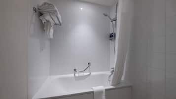 Desk, blackout drapes, iron/ironing board, WiFi (free)
