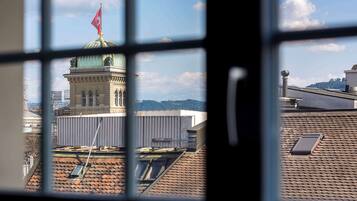 1 slaapkamer, luxe beddengoed, een minibar, een kluis op de kamer