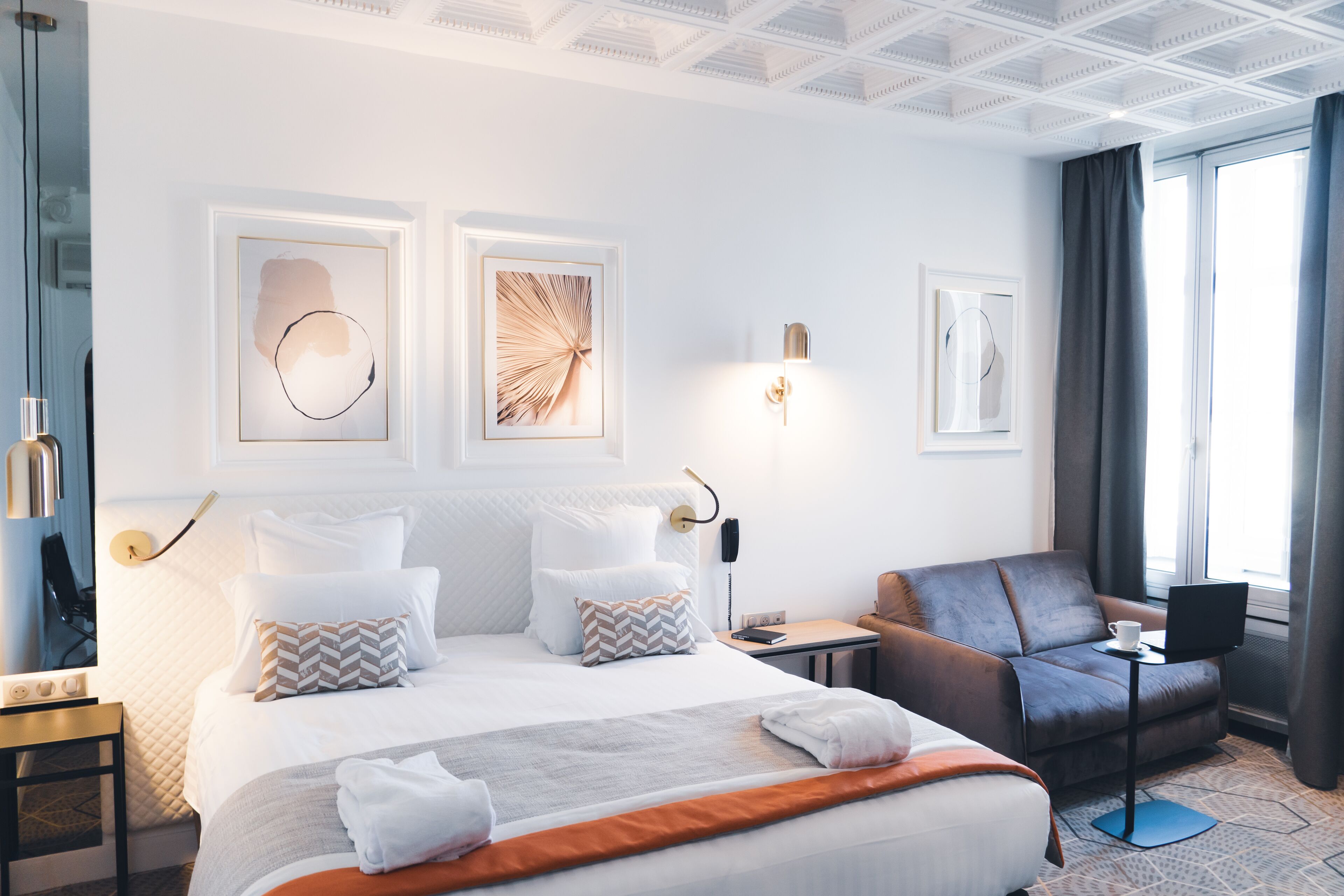 1 bedroom, premium bedding, in-room safe, desk