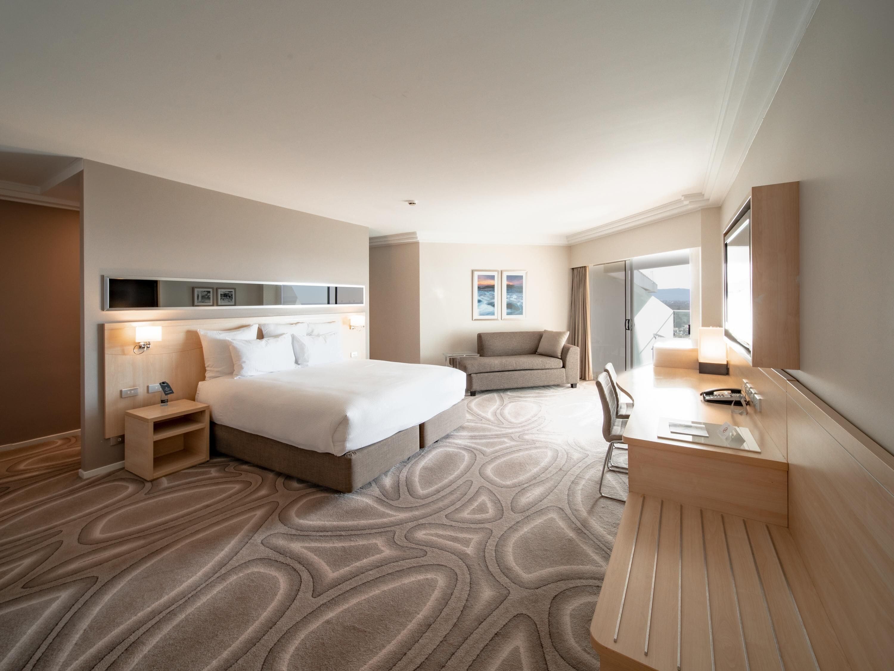 Suite Studio, 1 très grand lit et 1 canapé-lit