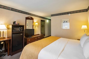 Standardzimmer, 1 King-Bett, Nichtraucher | Hochwertige Bettwaren, Schreibtisch, Verdunkelungsvorhänge