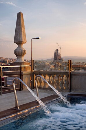Rooftop terrace - El Avenida Palace Hotel (Barcelona)