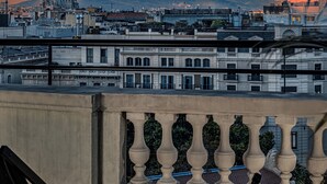 Rom – superior, terrasse (Avenida) | Byutsikt