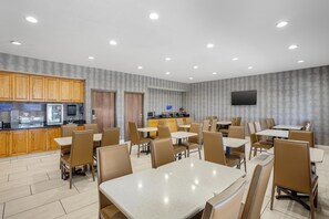 Free daily self-serve breakfast