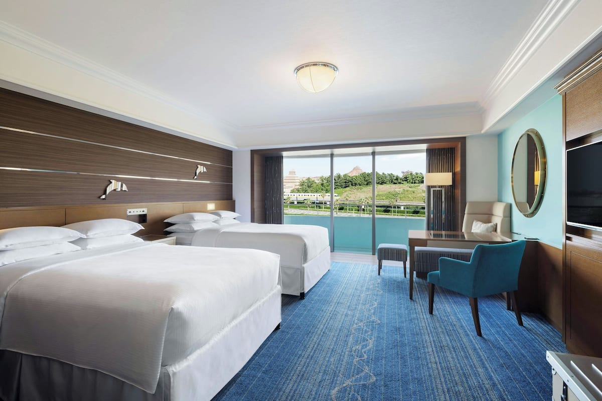 Room, 2 Double Beds, Non Smoking, Bay View | Premium bedding, down comforters, pillowtop beds, in-room safe
