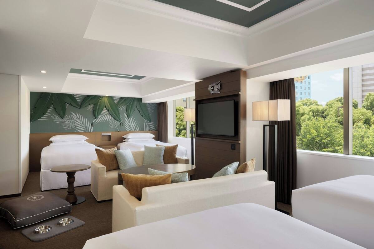 Chambre Prestige, Plusieurs lits (Dog Friendly) | Literie de qualité, couette en duvet, lit avec matelas à plateau-coussin