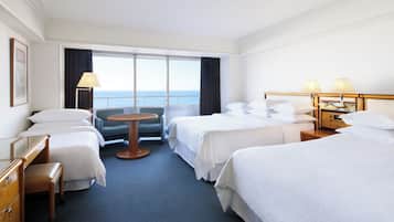 Standard Room, Multiple Beds, Non Smoking, Balcony | Premium bedding, down comforters, pillowtop beds, in-room safe