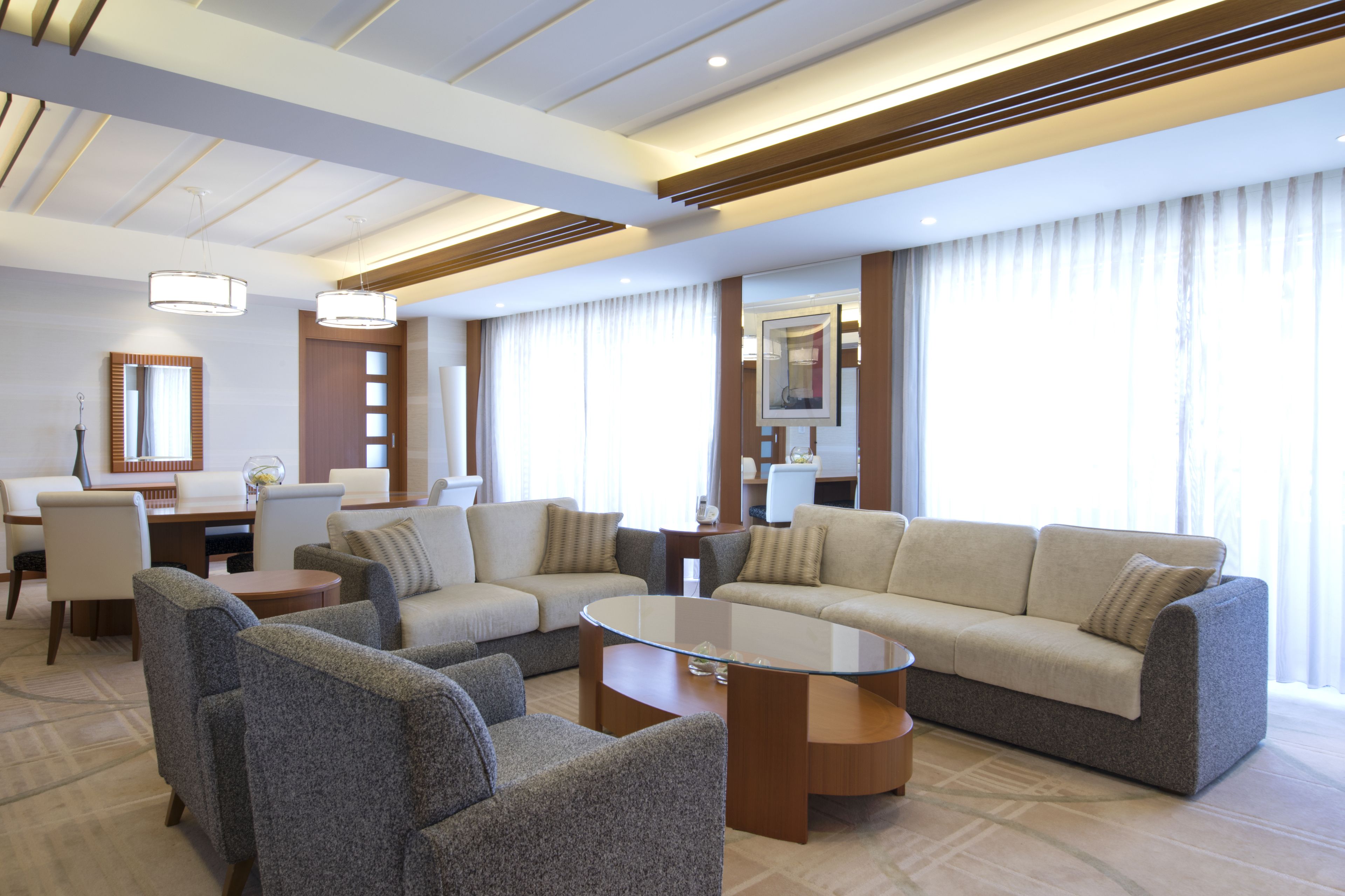 Executive Suite, 2 Double Beds (Balcony) | Premium bedding, down comforters, pillowtop beds, in-room safe