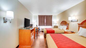 Desk, iron/ironing board, WiFi (free), bed sheets