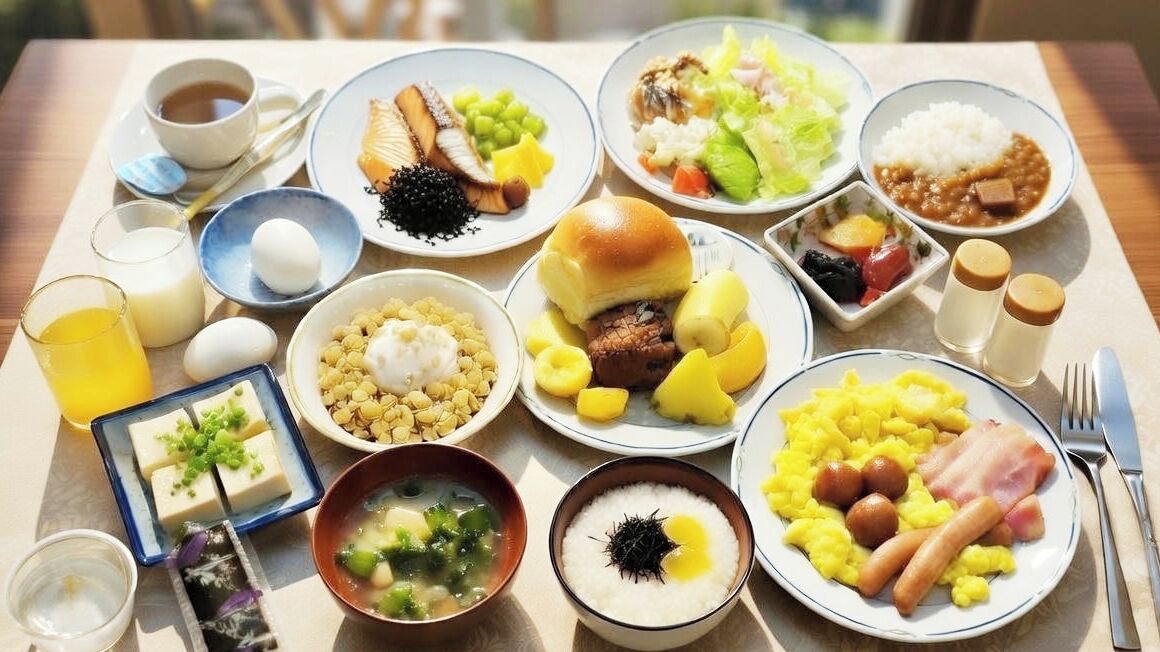 每日供应自助式早餐（每人 JPY 1300）