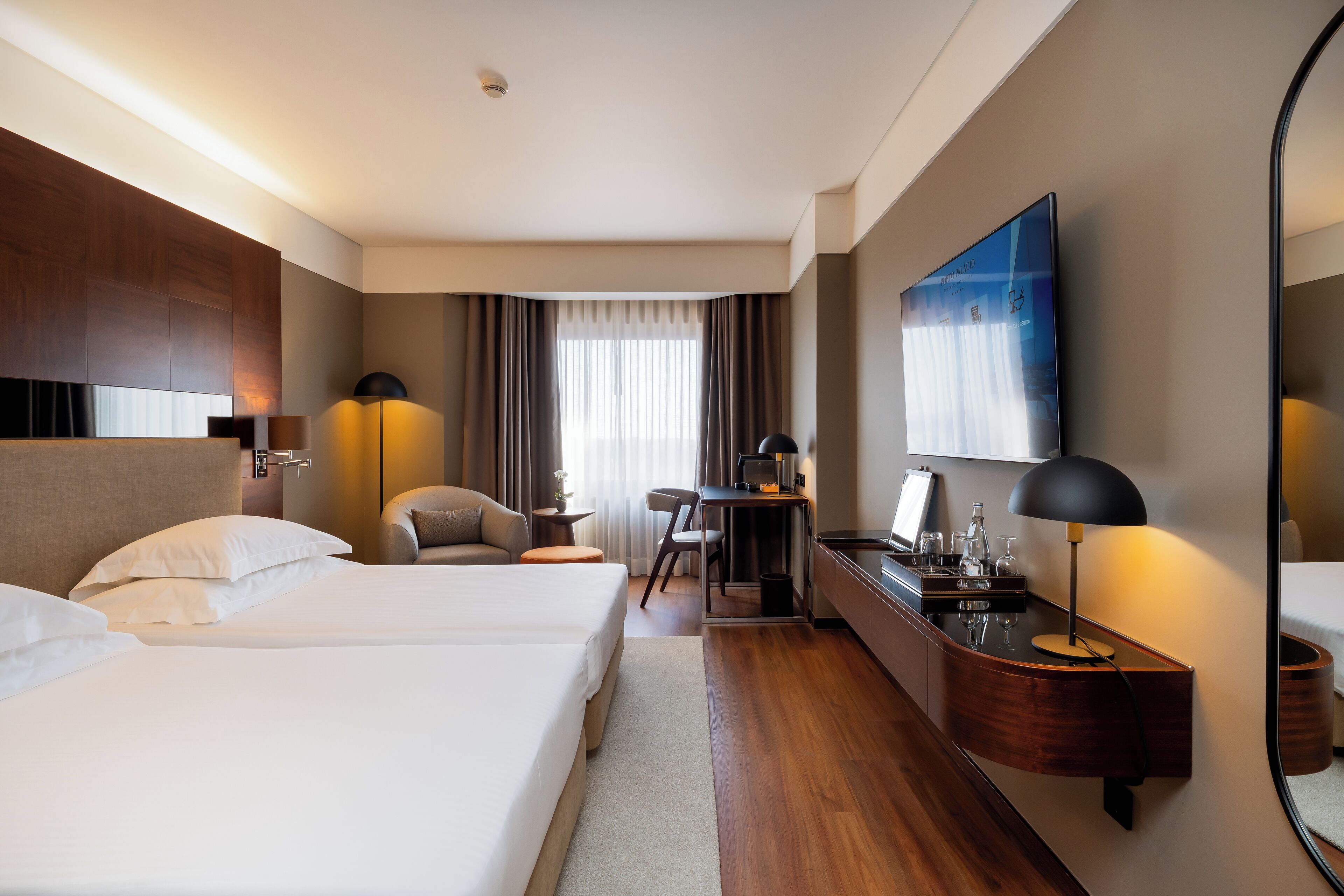 Chambre Supérieure avec lits jumeaux, dans la tour