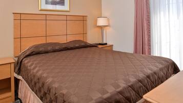 Desk, iron/ironing board, free WiFi, bed sheets