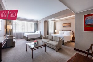 In-room safe, desk, blackout curtains, iron/ironing board