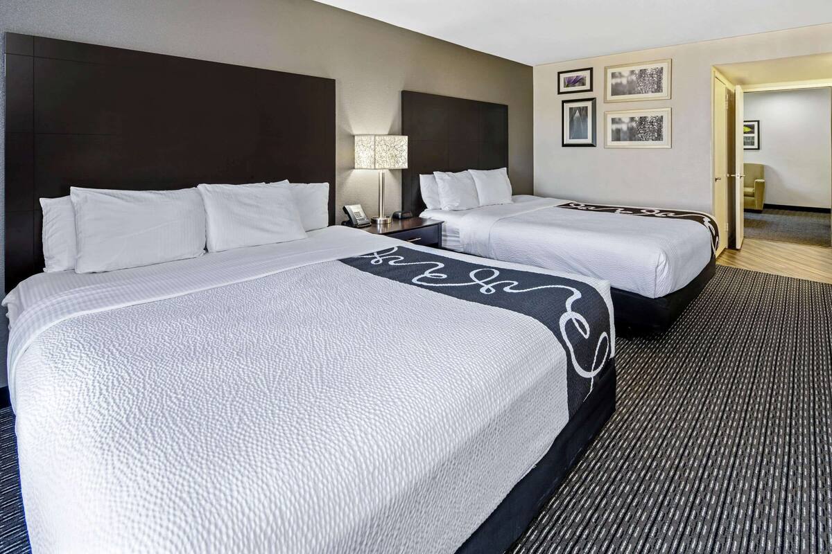 2 King Beds, Suite | Premium bedding, desk, blackout drapes, iron/ironing board