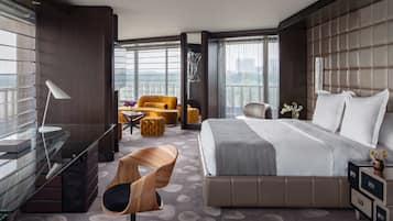 Presidential Suite | Premium bedding, down duvets, pillow-top beds, minibar