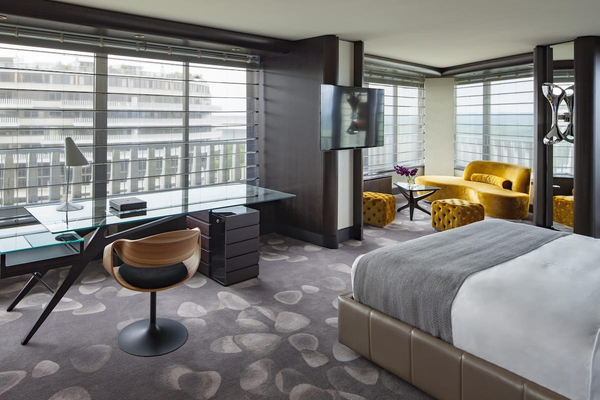 Suite presidencial | 1 habitación, ropa de cama de alta calidad y edredón