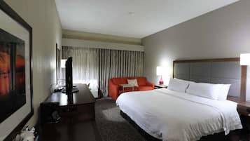 Room, 1 King Bed, Accessible, Non Smoking | Desk, blackout drapes, iron/ironing board, free WiFi