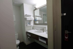 Two queen beds non smoking | Bathroom | Free toiletries, hair dryer, towels - Hampton Inn Dyersburg (Dyersburg)