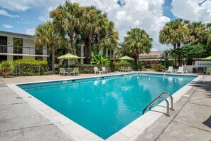 Seasonal outdoor pool