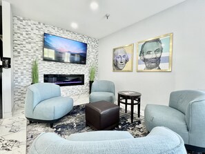 Lobby sitting area