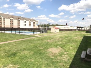 Seasonal outdoor pool