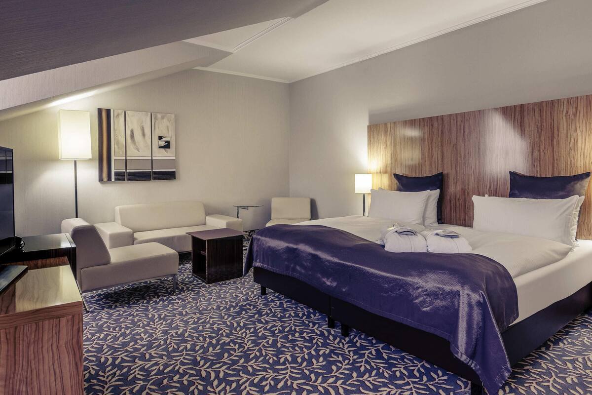 Privilege, Kamar, 1 Tempat Tidur King | 1 kamar tidur, seprai antialergi, brankas, dan meja kerja