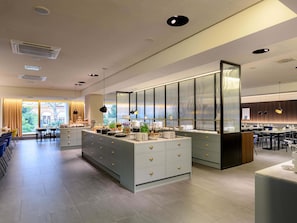 Daily buffet breakfast (EUR 24 per person)