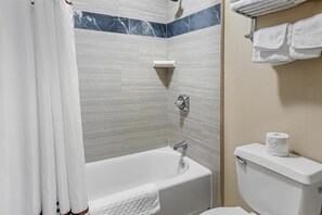 Suite, 1 King Bed, Non Smoking, Refrigerator & Microwave (with Sofabed) | Bathroom | Combined shower/bathtub, free toiletries, hair dryer, towels - Best Western Providence Warwick Airport Inn (Warwick)