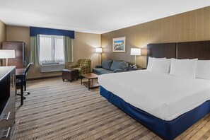 Suite, 1 King Bed, Non Smoking, Refrigerator & Microwave (with Sofabed) | In-room safe, desk, blackout drapes, iron/ironing board - Best Western Providence Warwick Airport Inn (Warwick)