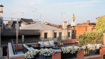 Terrasse sur le toit