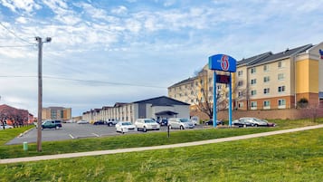 Majoituspaikan julkisivu