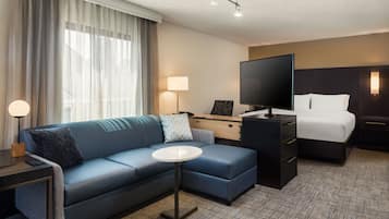 37-inch Smart TV with cable channels, TV, video game console