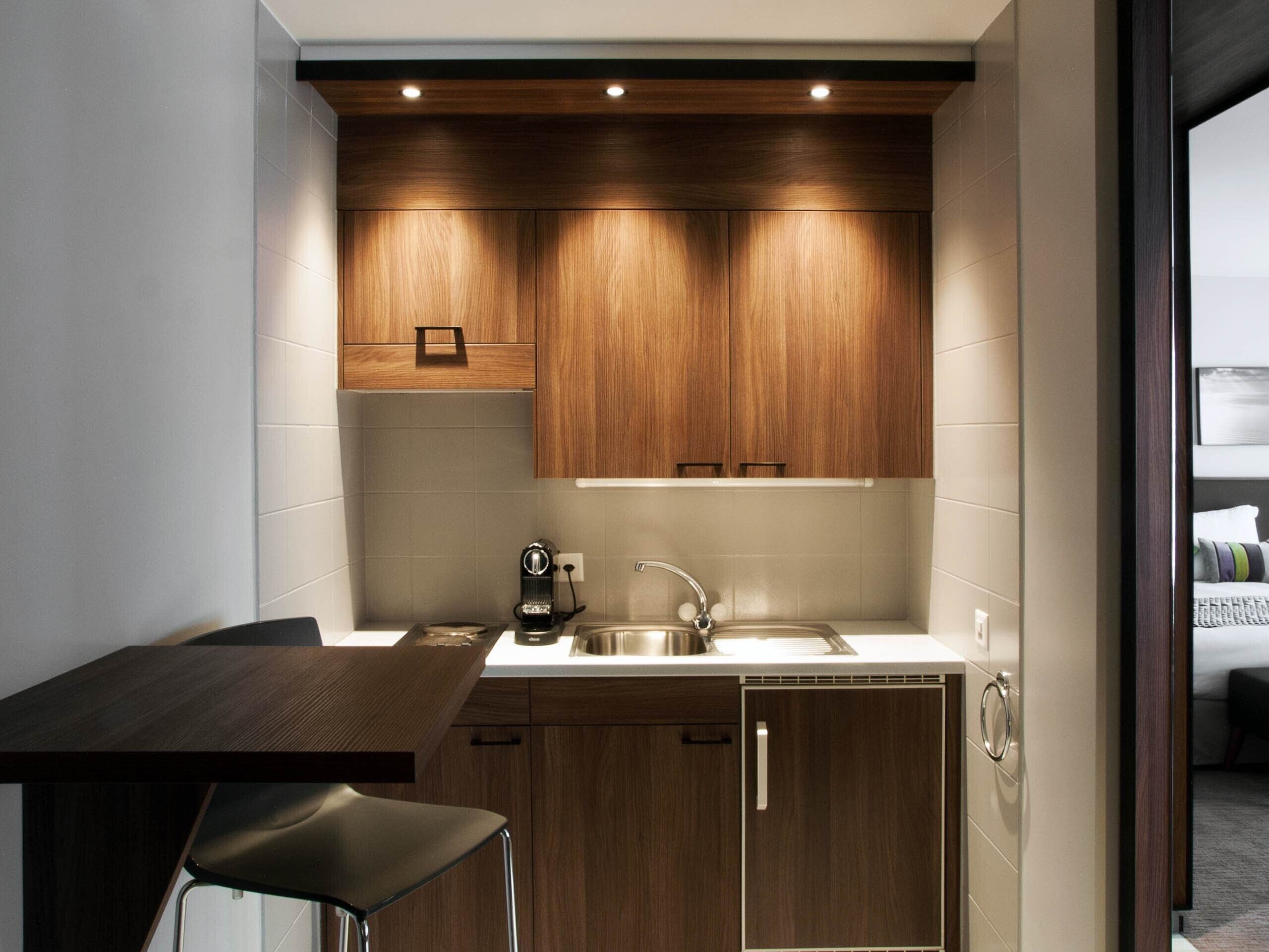 studio large double room with kitchen | private kitchenette