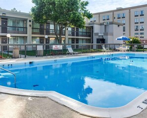 Seasonal outdoor pool