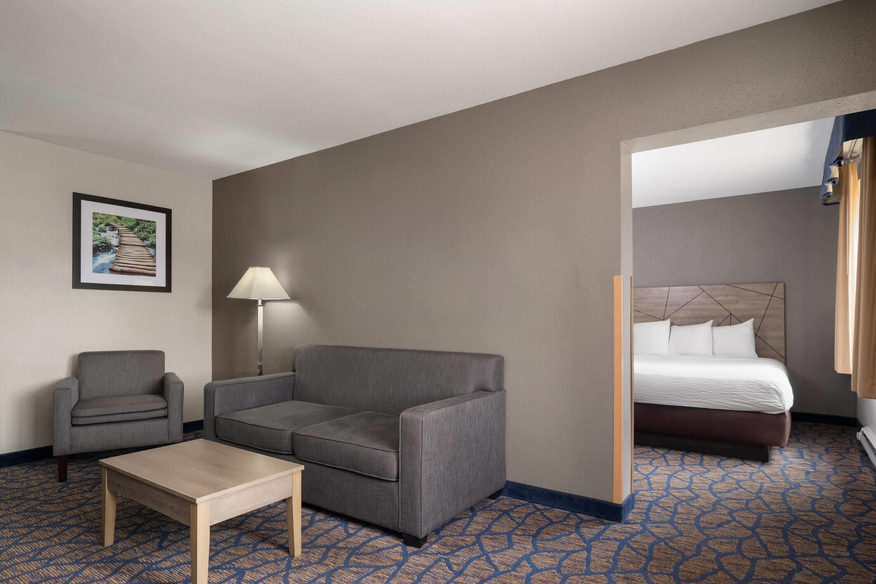 Suite, 2 Queen Beds, Non Smoking | In-room safe, desk, iron/ironing board, free cribs/infant beds