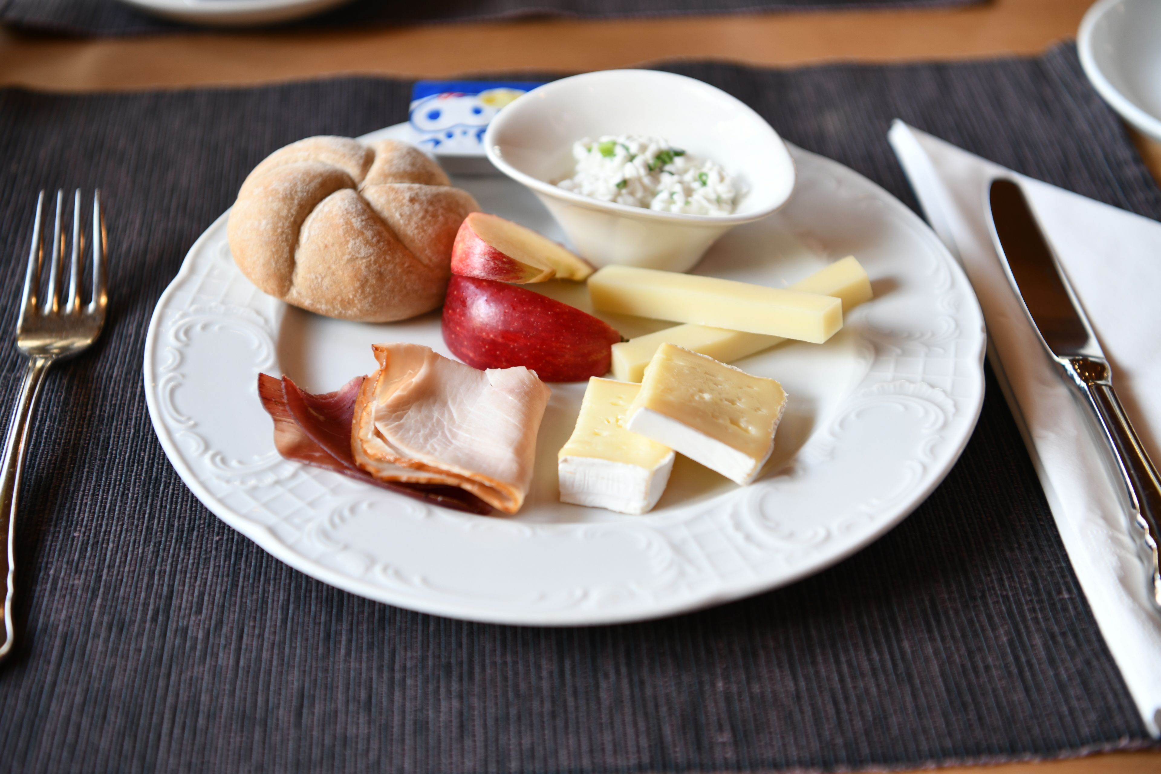 daily buffet breakfast (chf 19.50 per person)