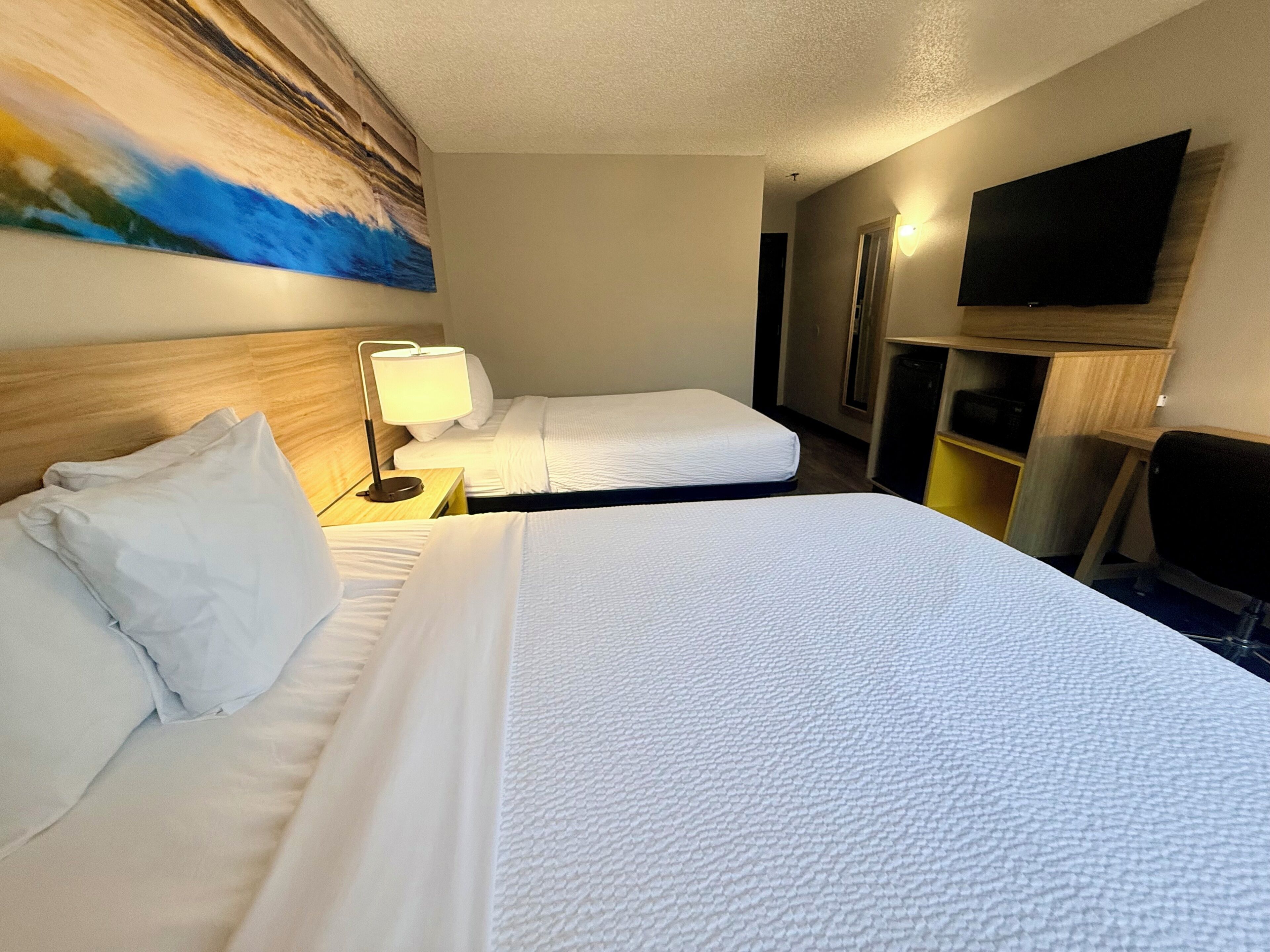 Desk, iron/ironing board (on request), free WiFi, bed sheets