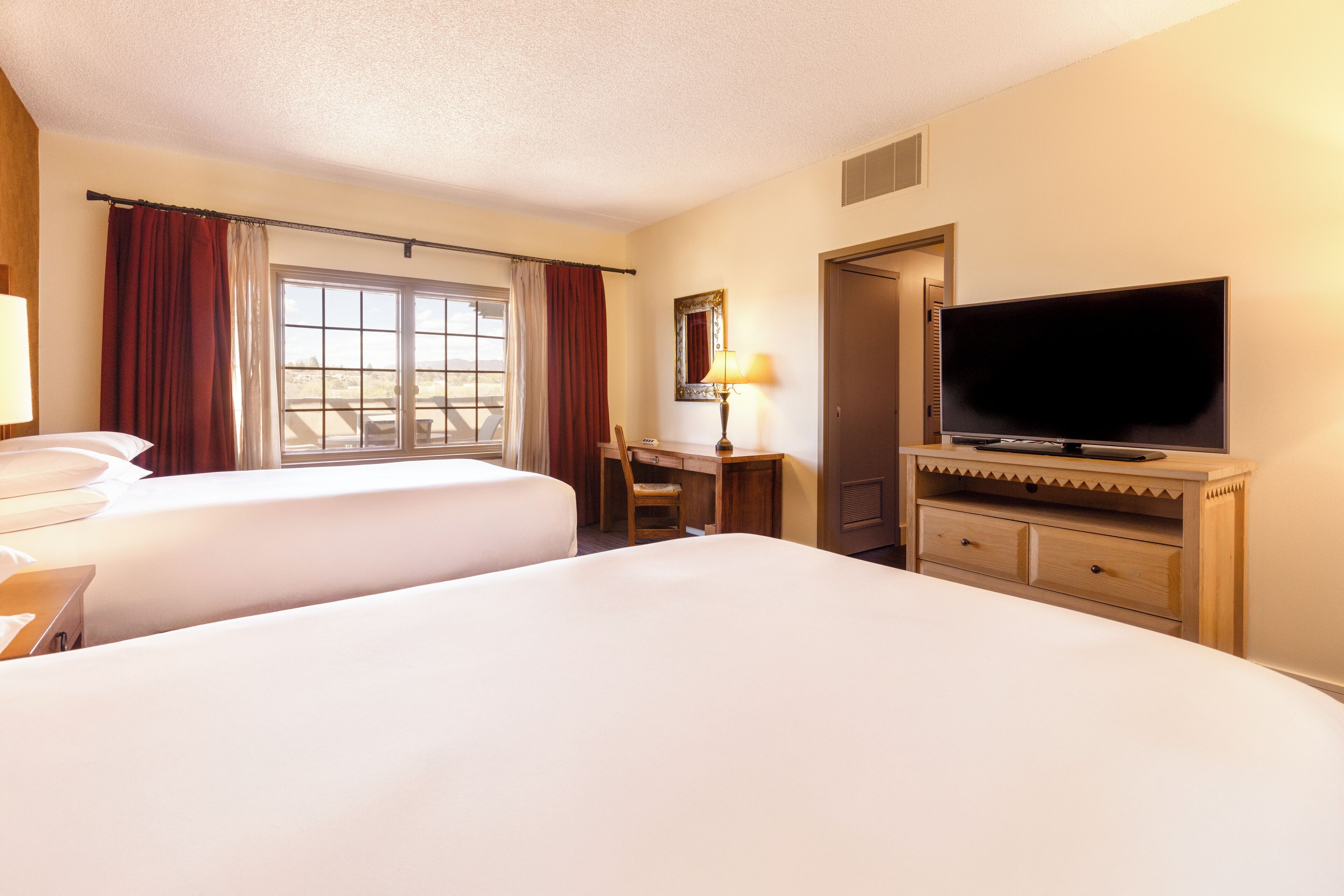 suite, 2 double beds, mountain view (one bedroom double suite) | premium bedding, pillow-top beds, in-room safe, desk