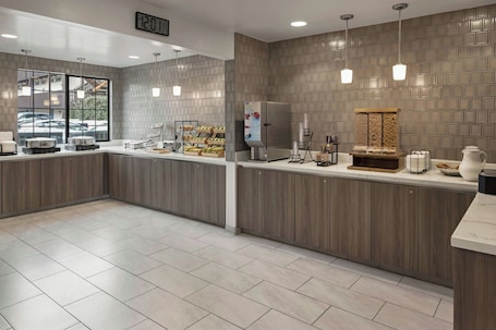 Daily buffet breakfast for a fee. FOUND Hotels, Santa Barbara, Series by Marriott